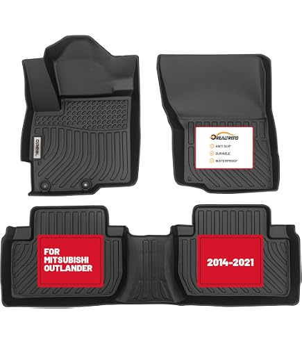 Amazon.com: Mitsubishi Genuine OE Carpet Fabric Floor Mat Set of 4